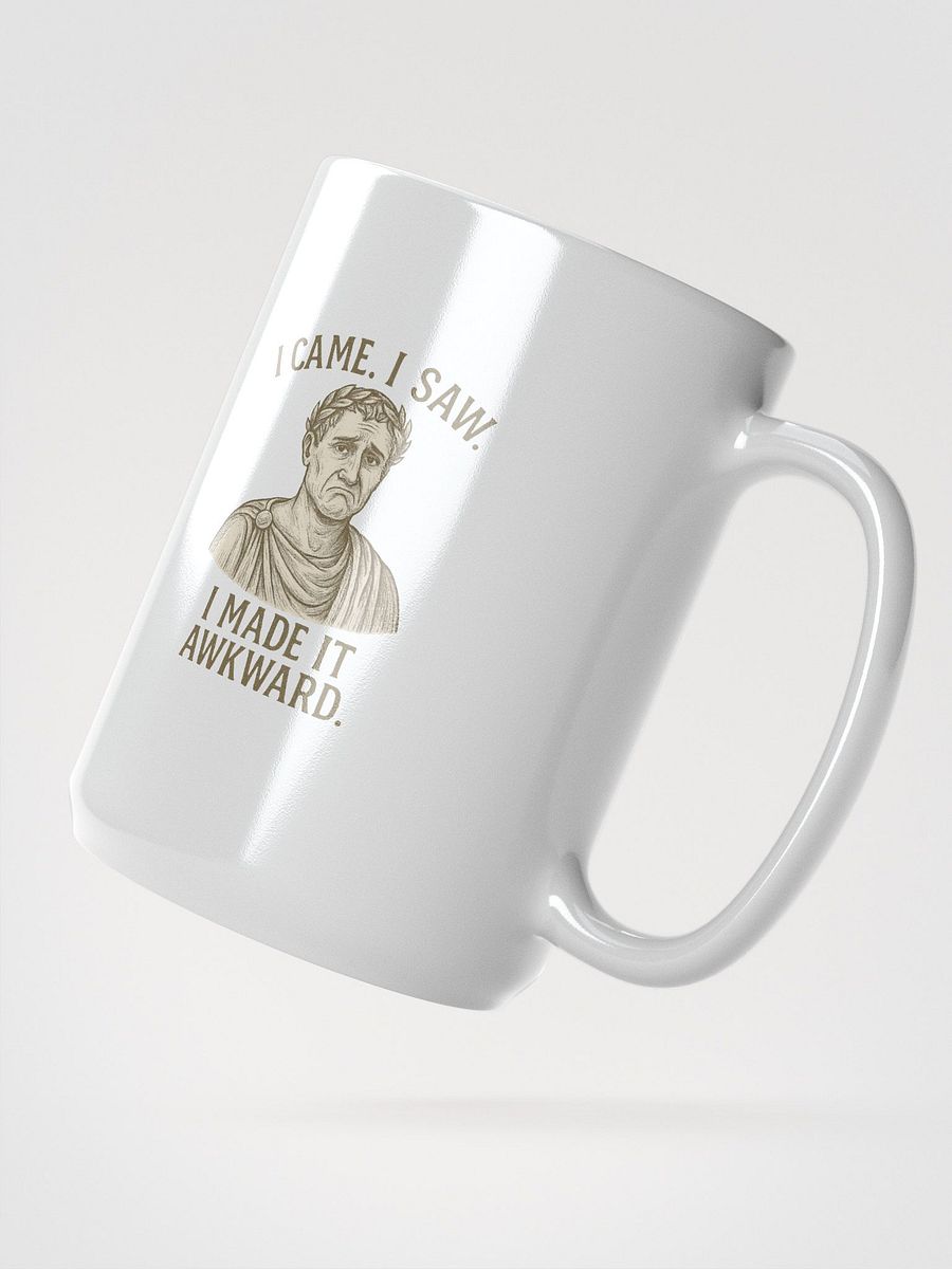 Roman Awkwardness White Glossy Mug product image (2)