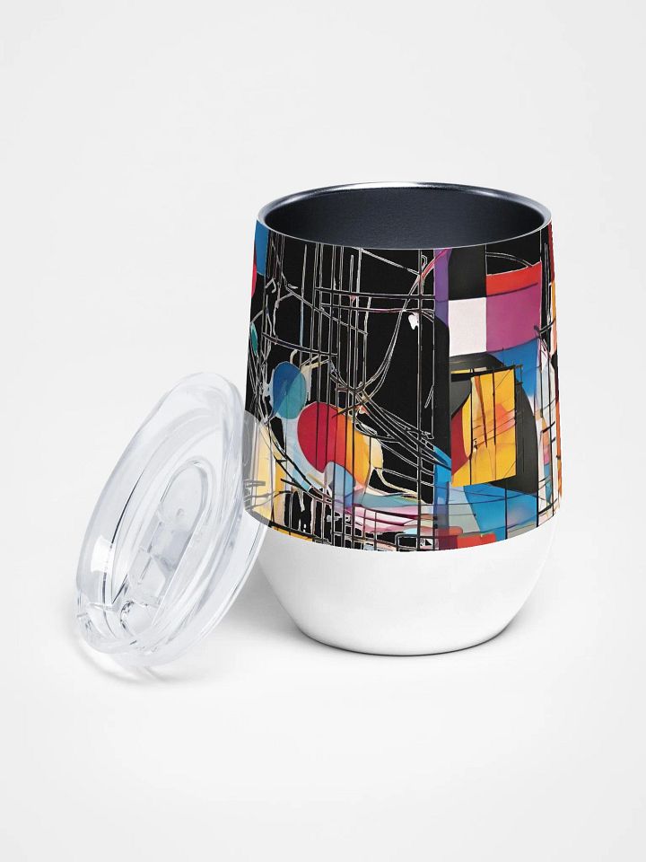 kadinsky inspired wine cooler for arty entertainers product image (2)
