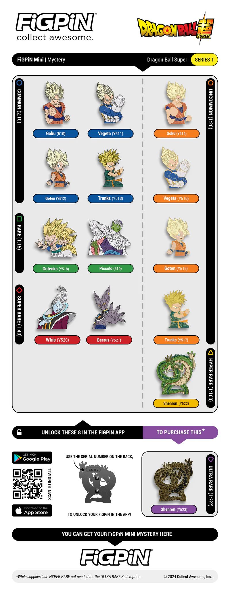 FiGPiN Mystery Minis: DragonBall Super product image (3)