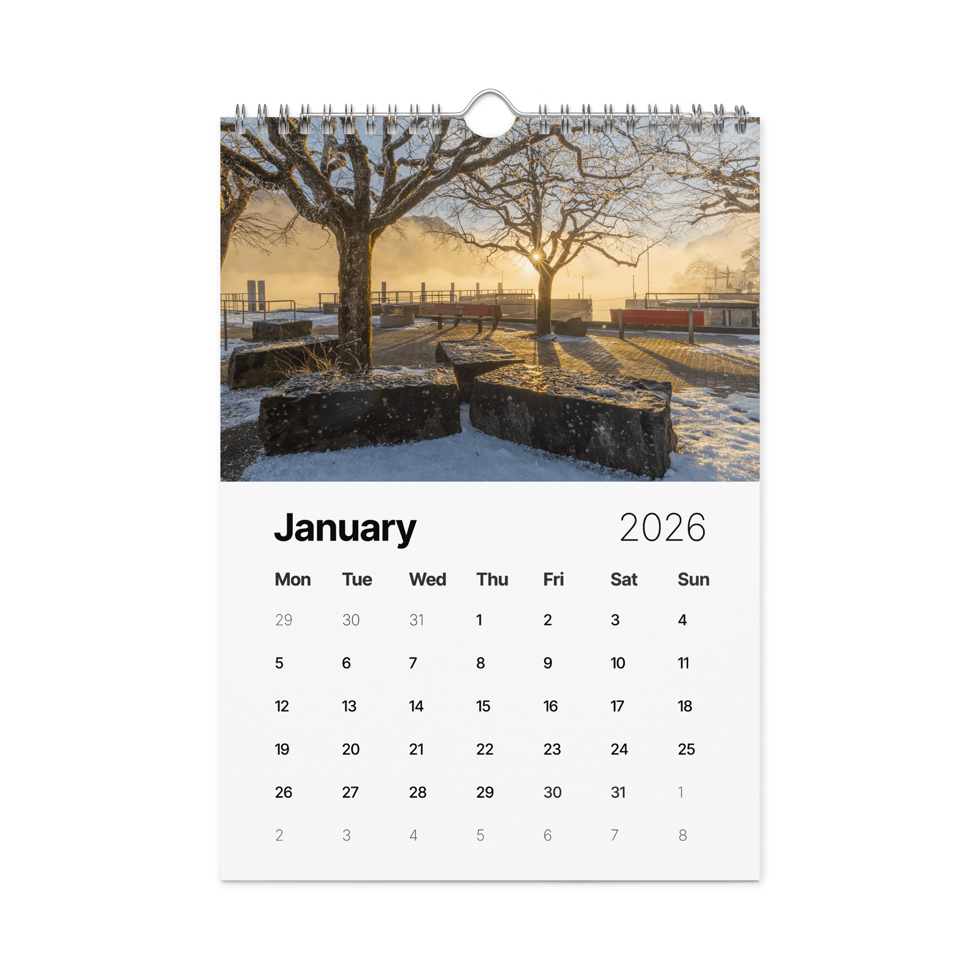 Brienz am See Calendar 2026 product image (2)