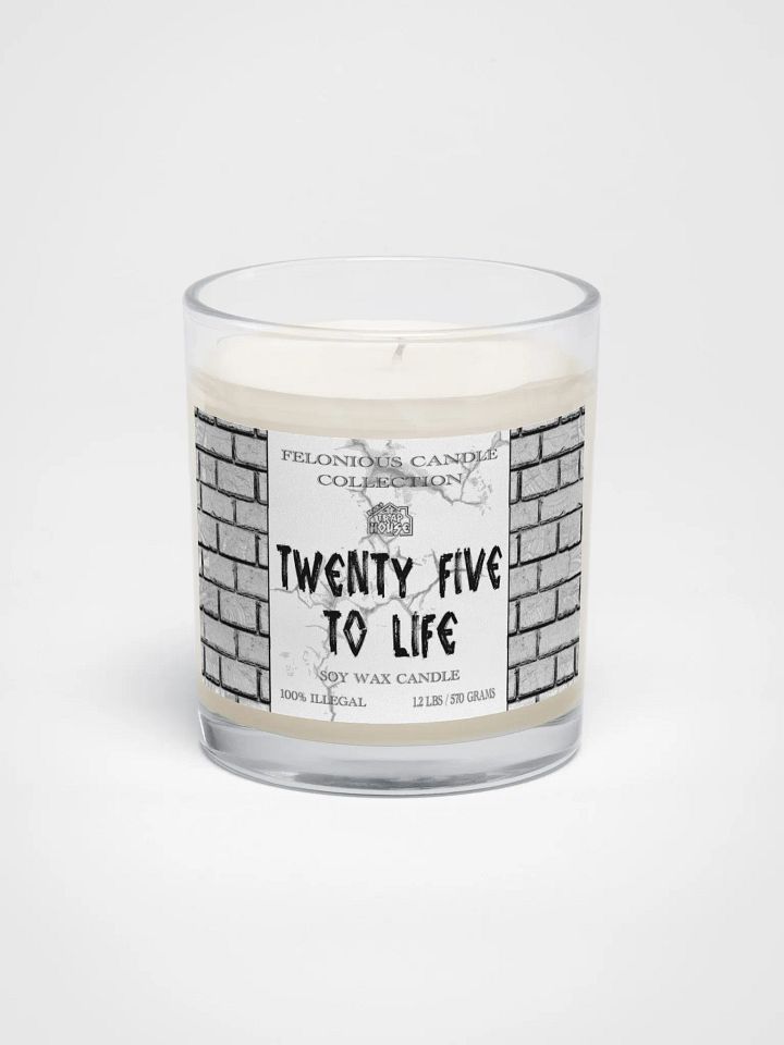 25 To Life Candle product image (1)