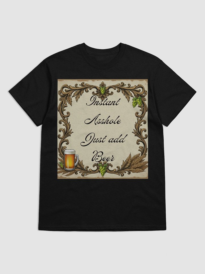 Vintage Beer Frame – Instant Asshole Just Add Beer product image (1)