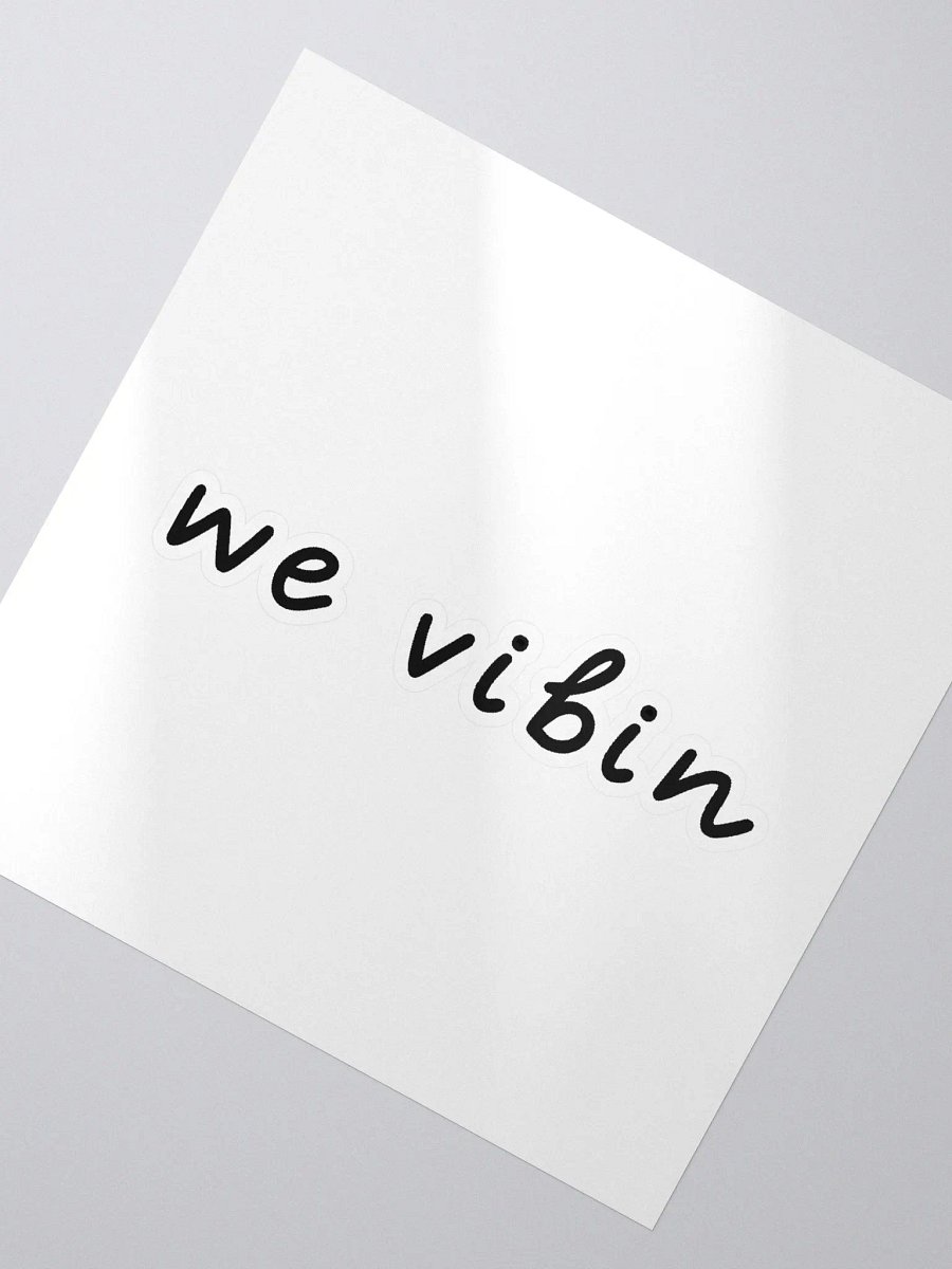 we vibin stickers product image (2)