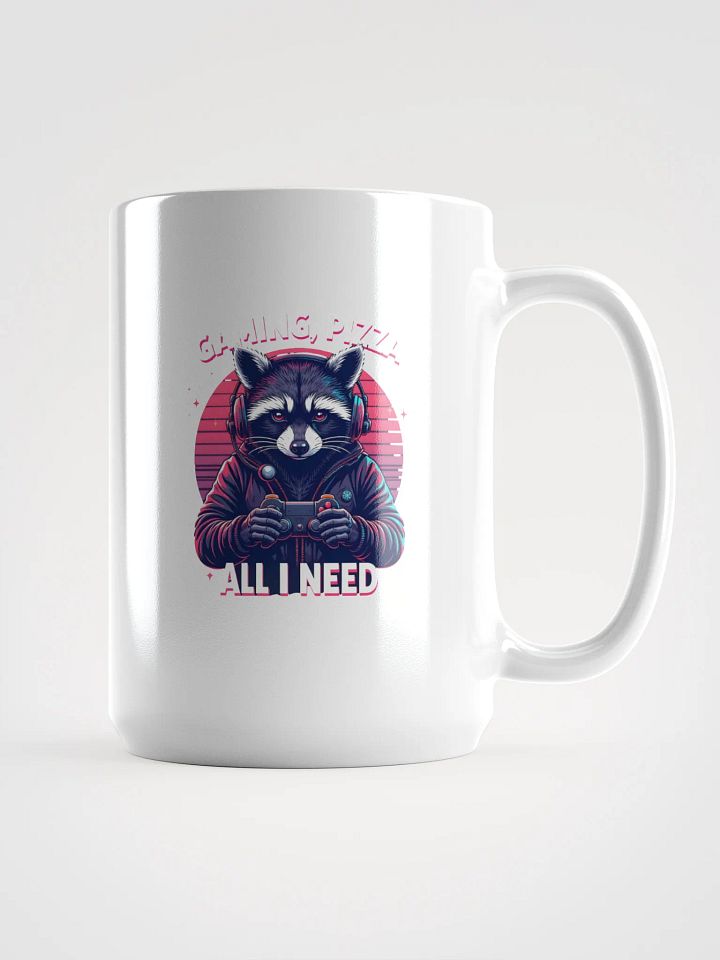 Gamer Raccoon Mug product image (1)