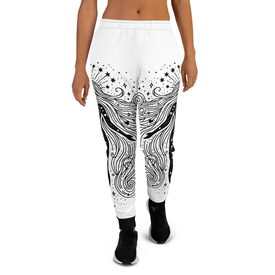 Goddess Joggers White product image (4)