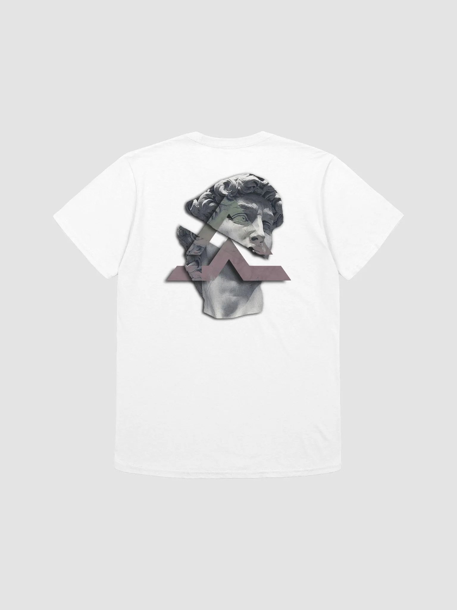 AZOH'S GREEK UNISEX WHITE T product image (2)