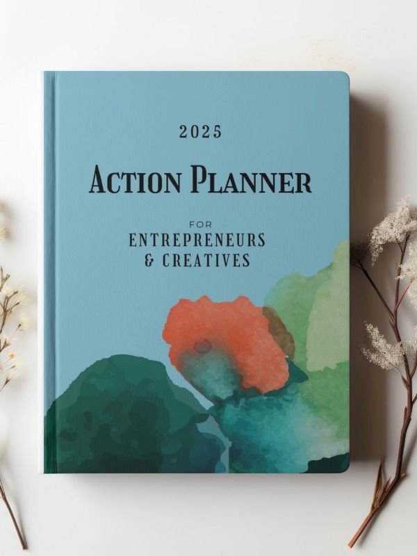 2025 Action Planner for Entrepreneurs and Creatives product image (1)