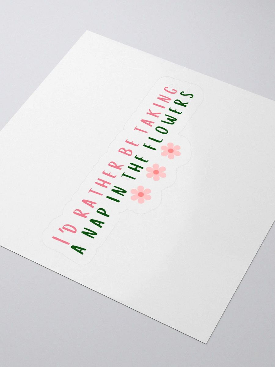 Flower Nap Sticker product image (3)