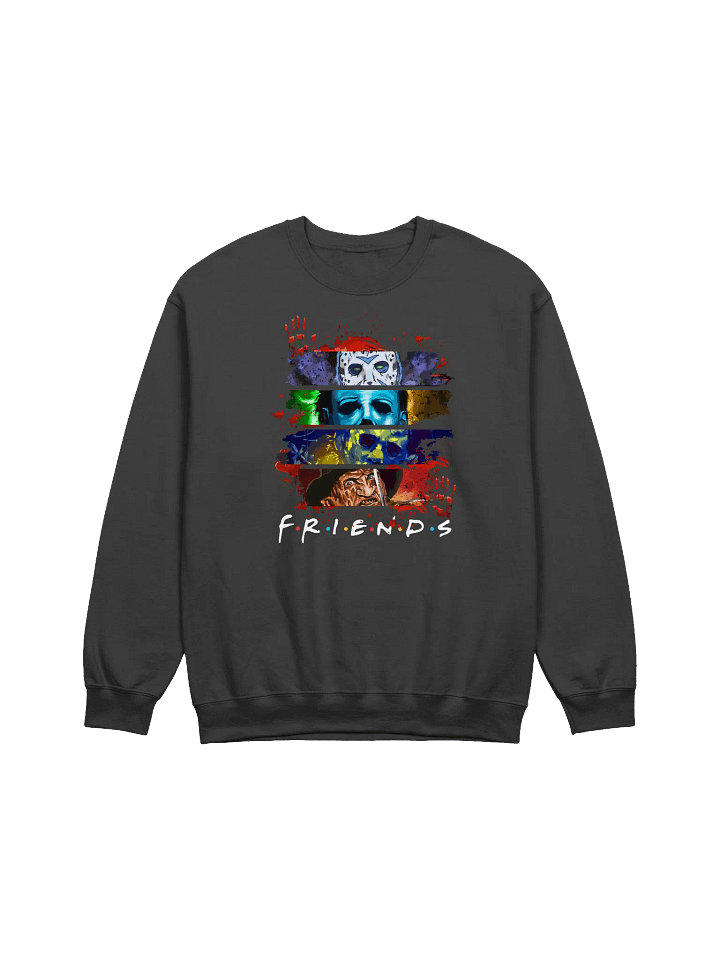 Horror Movie Icons Distorted Crewneck product image (3)