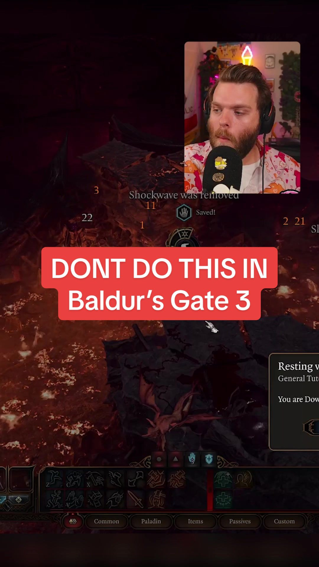 Baldur’s Gate 3 is right around the corner. Avoid the Nautiloid Tanks. 💀  #baldursgate3 #streamclips #robodessert #baldursgate 