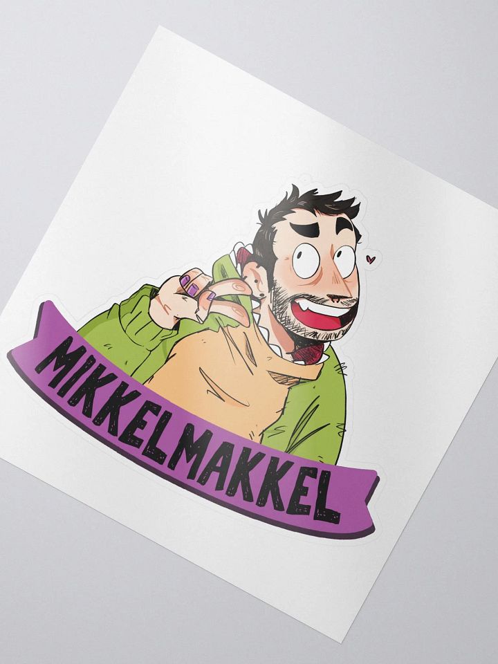 MikkelMakkel Dino Onesie Sticker product image (2)