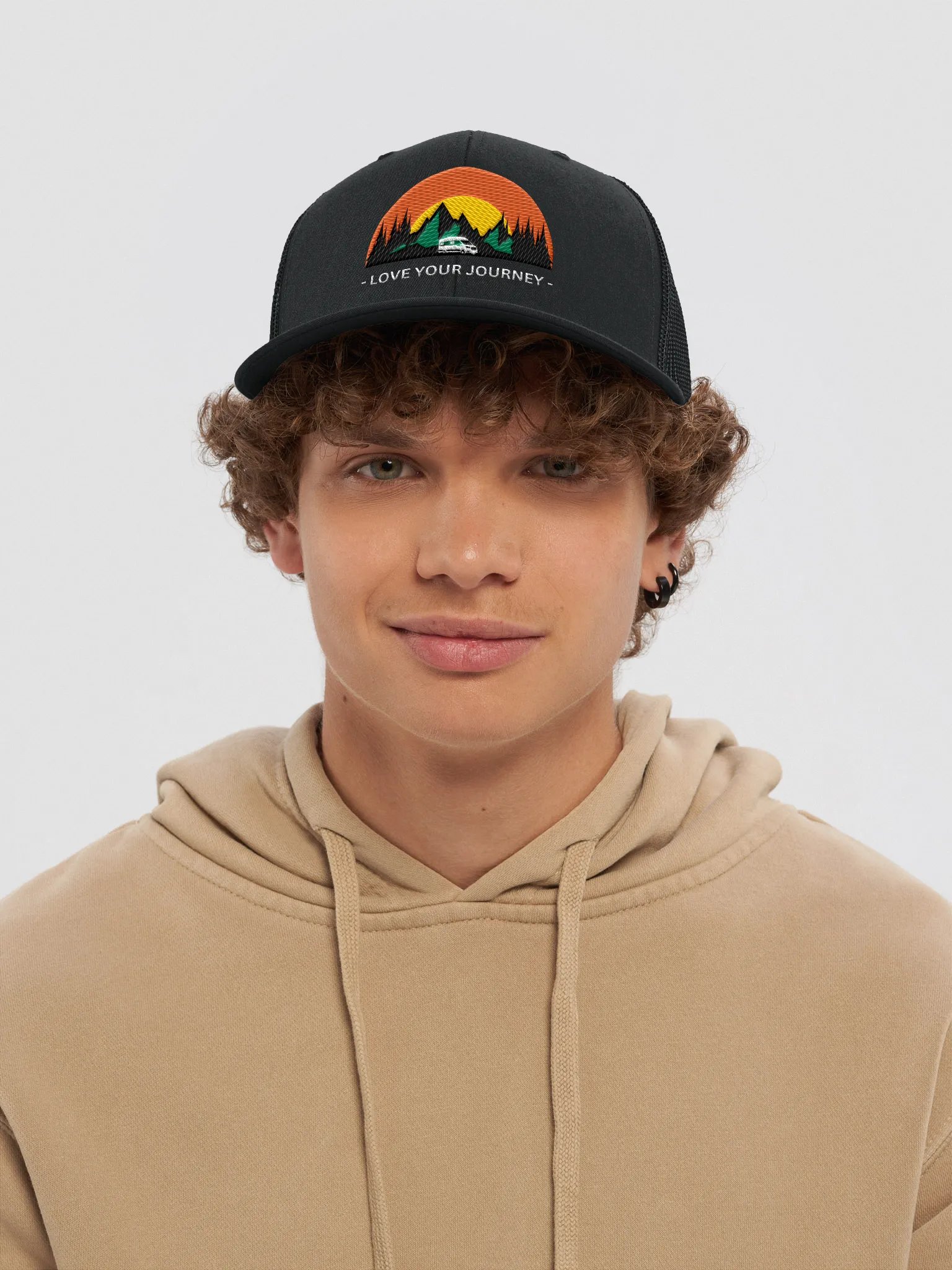 Love Your Journey - 6 Panel Logo Trucker Hat product image (37)