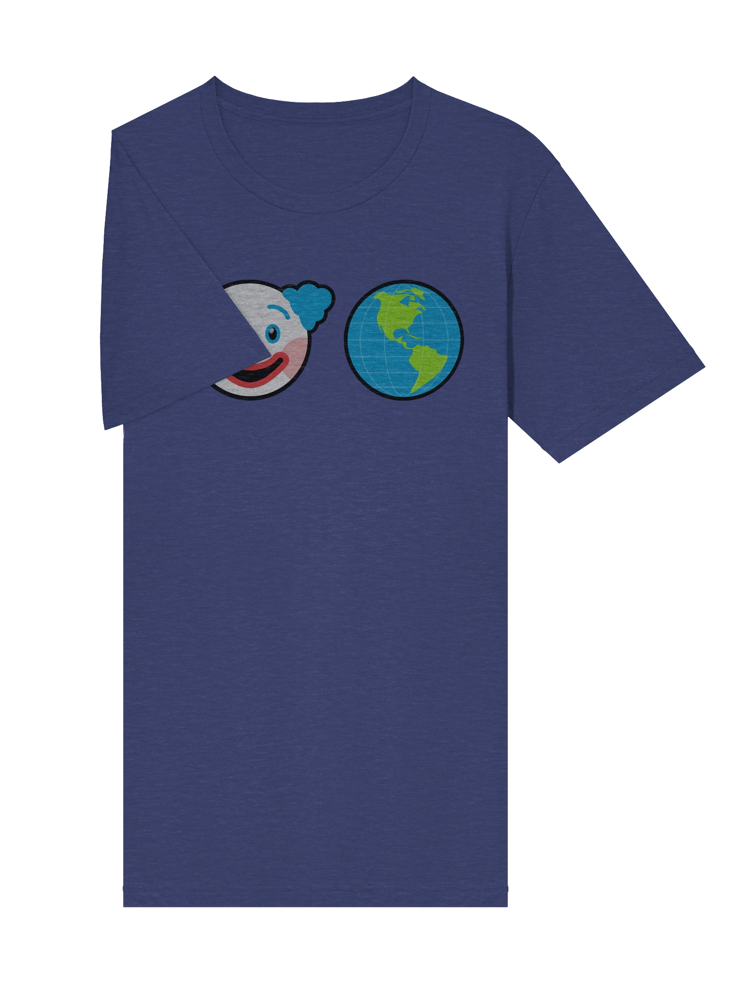 CLOWN WORLD! (triblend shirt) product image (5)