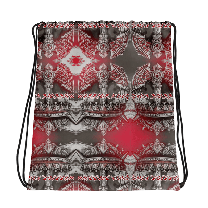 Warrior King Drawstring Backpack product image (1)