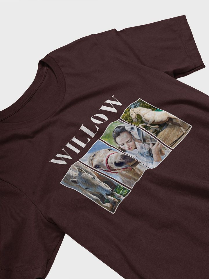 YOUR HORSE! / T-SHIRT WITH PERSONALIZED NAME / DIGITAL ART IV product image (2)