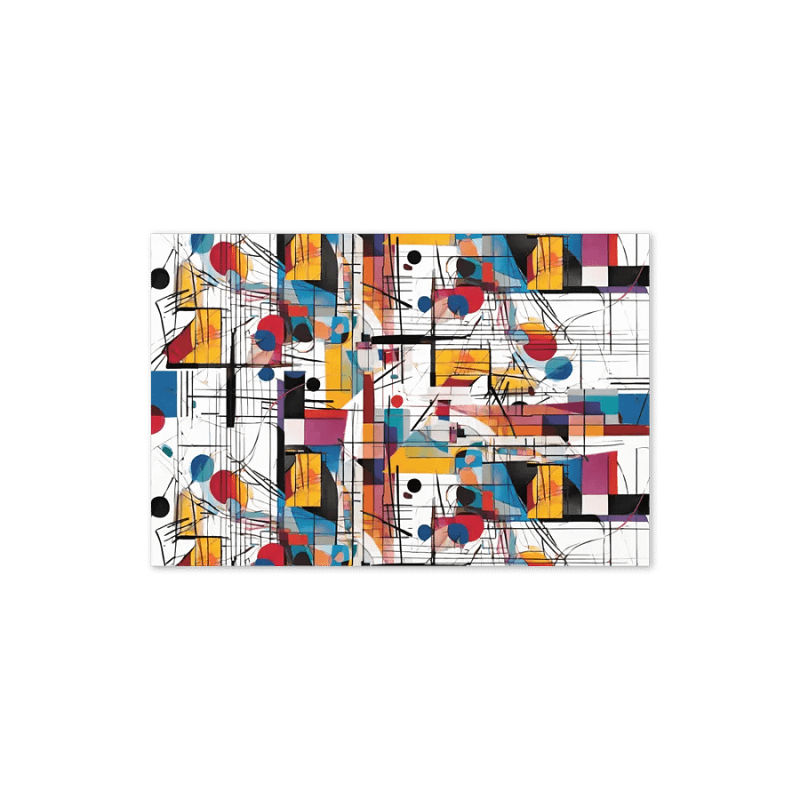 Kadinsky inspired birthday card product image (6)