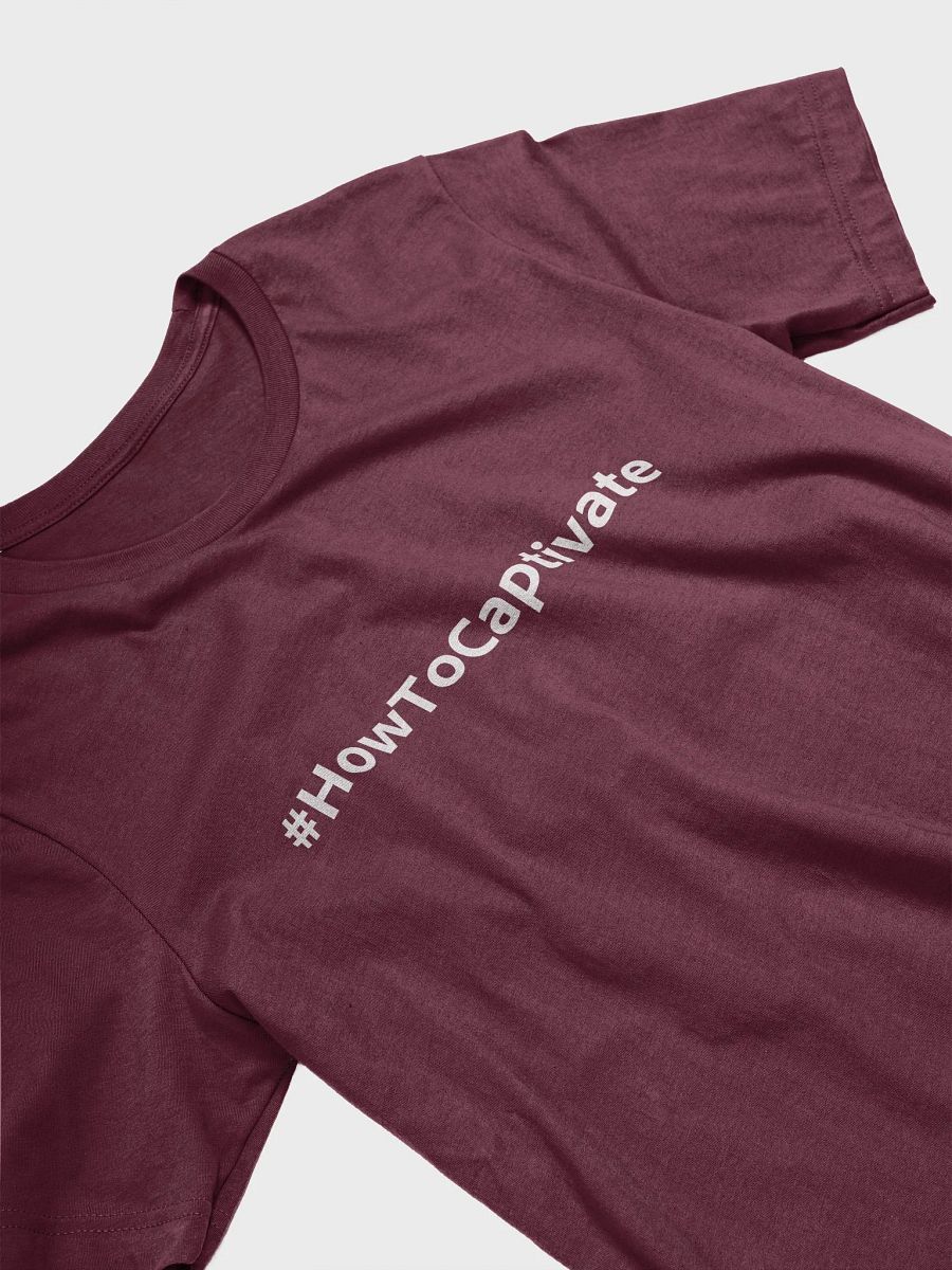 Maroon Bella+Canvas Supersoft T-Shirt product image (3)