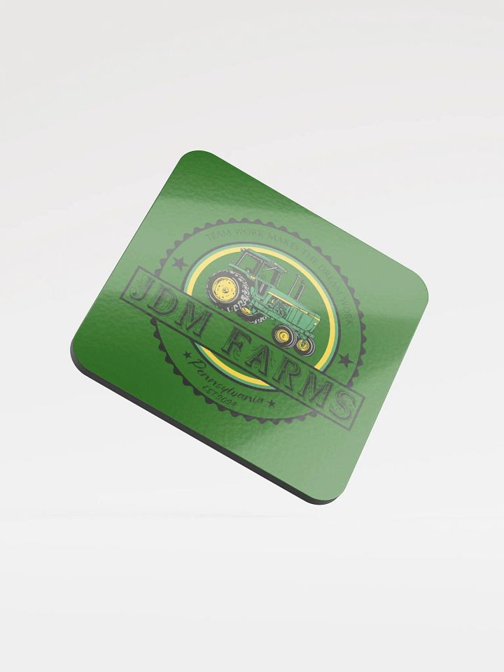 Vintage Tractor Logo Cork Coaster product image (1)