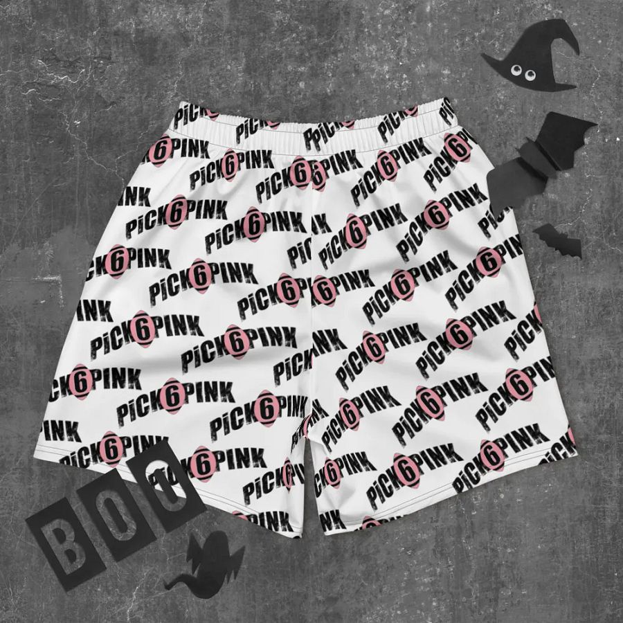 Pick 6 Pink White Athletic Shorts product image (9)