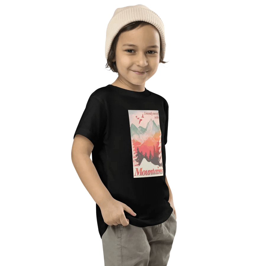 I Recently Moved To The Mountains Toddler Shirt product image (4)