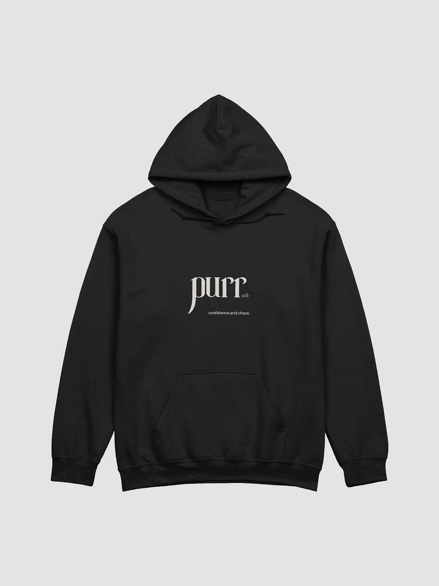 Purr with Confidence and Chaos Hoodie product image (1)
