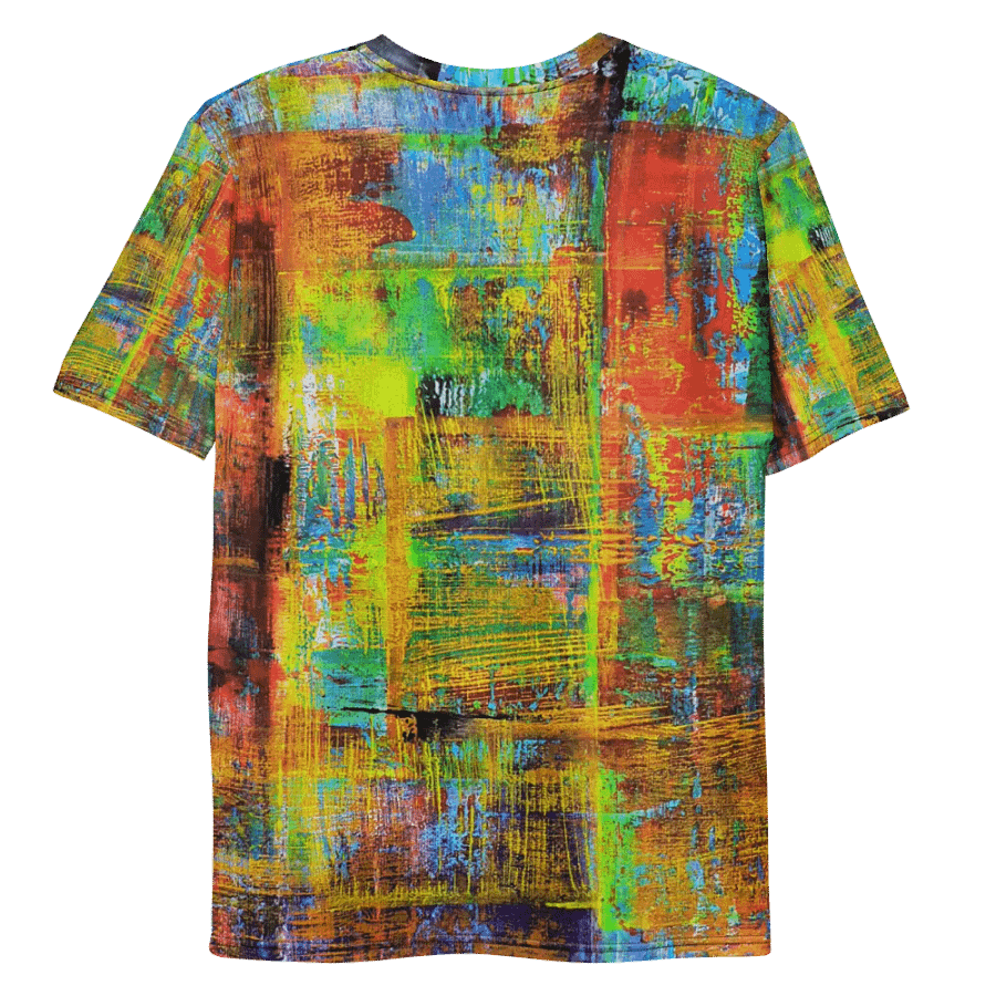 original artwork by b.reters, abstract squeegee technique printed on tshirt product image (9)