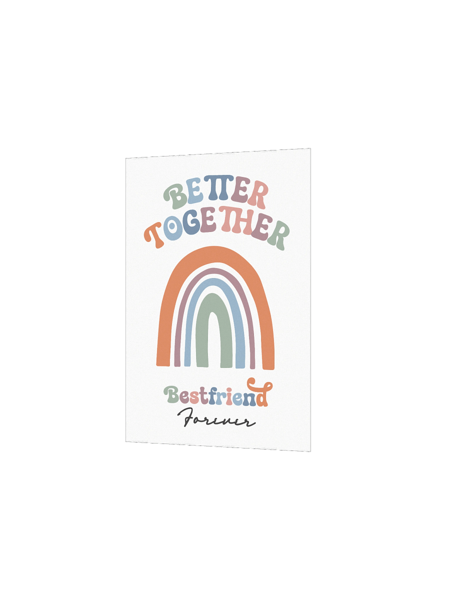 Better Together Best friend Forever Wall Art Poster product image (3)