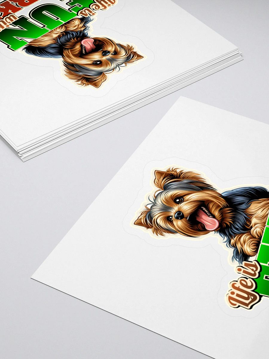 Fun with a Yorkie Sticker Set product image (4)