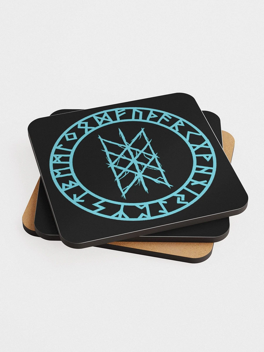 Web of Wyrd Cork Back Coaster product image (2)