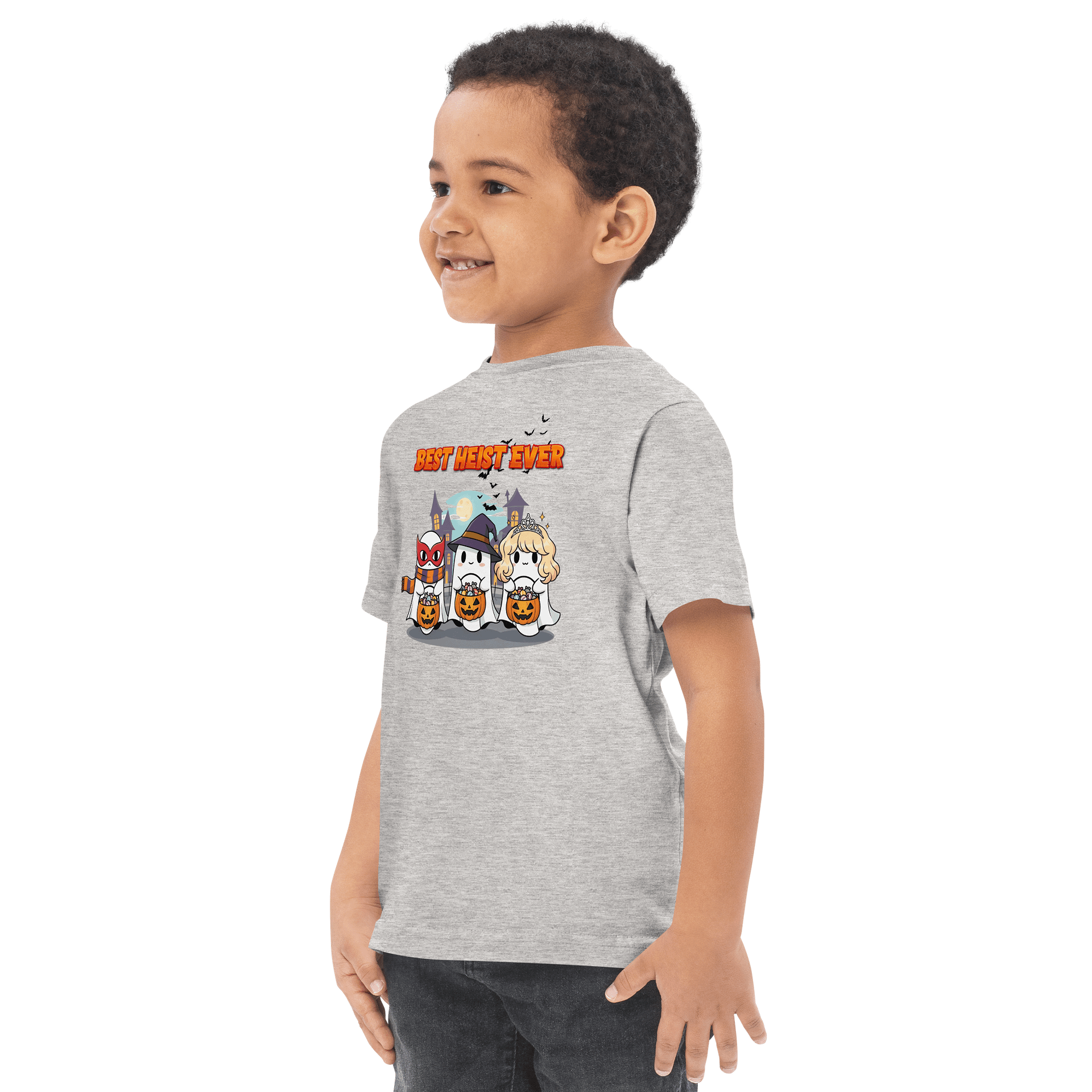 Best Heist Ever Halloween Kids T-Shirt – Trick-or-Treat Graphic Tee for Boys & Girls | Spooky Fun Halloween Shirt product image (9)