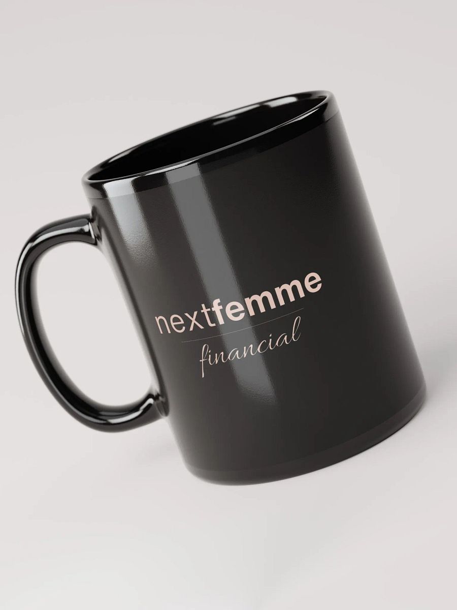 Midnight Elegance Mug with Pink Logotype product image (3)