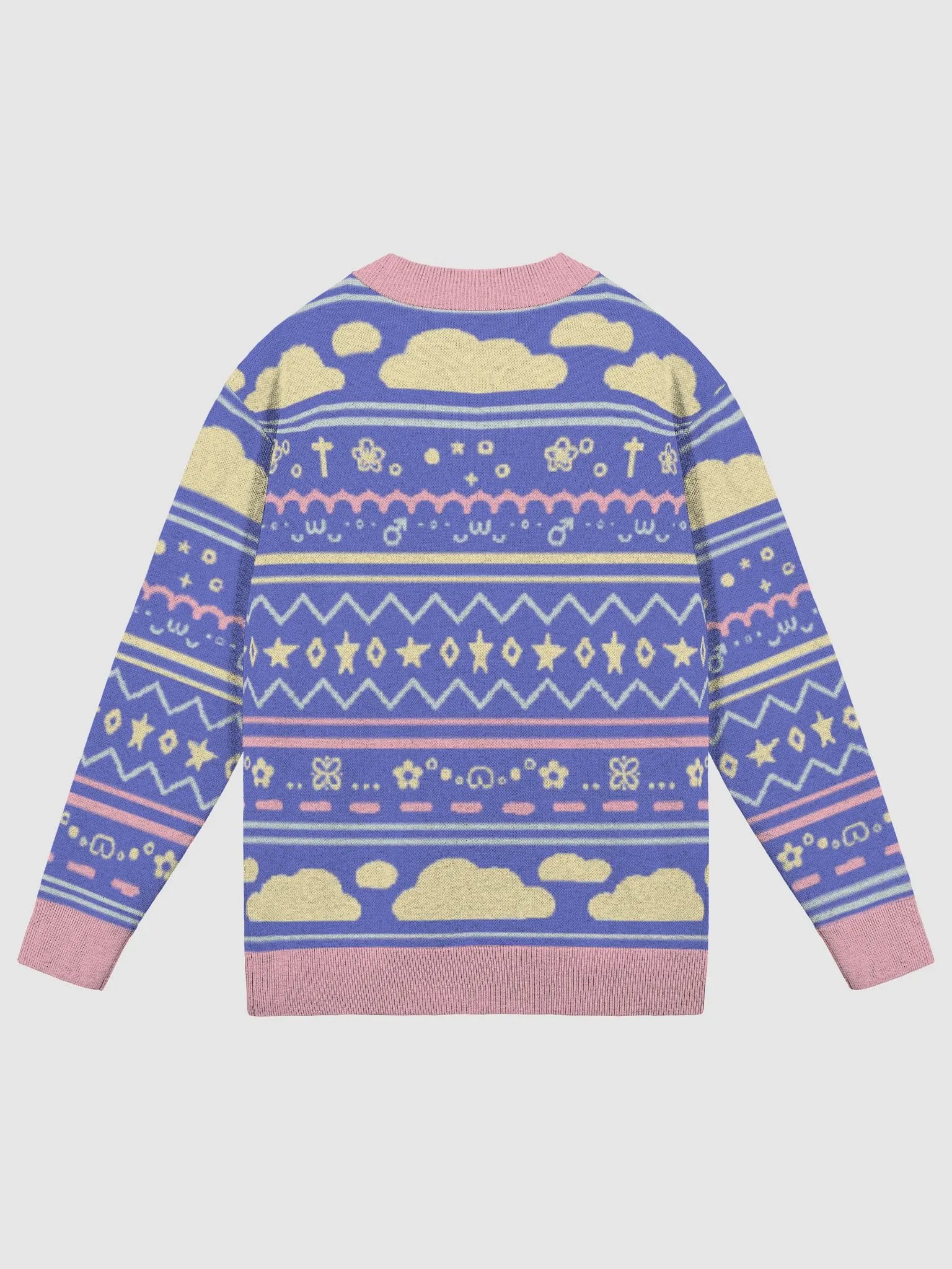 Cloudy Christmas Cardigan - Pastel product image (9)