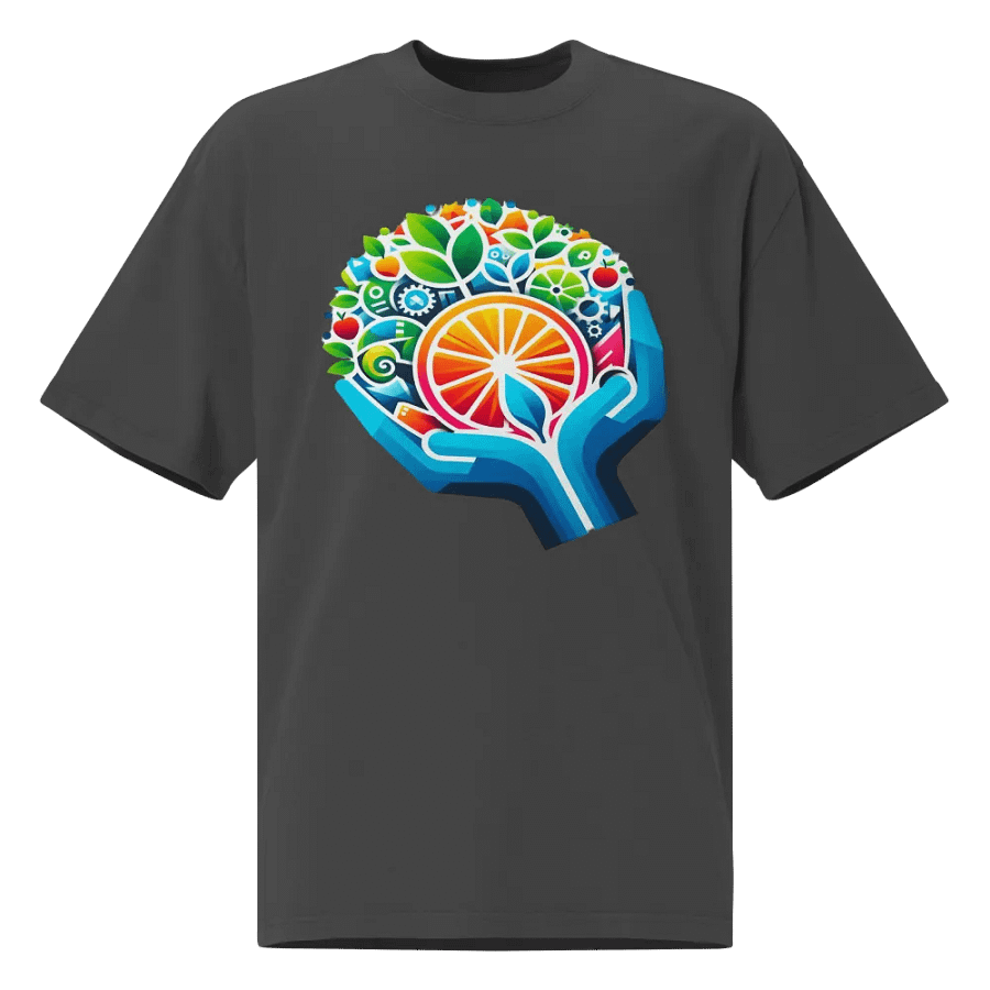 Nature's Fusion Oversized Tee product image (1)