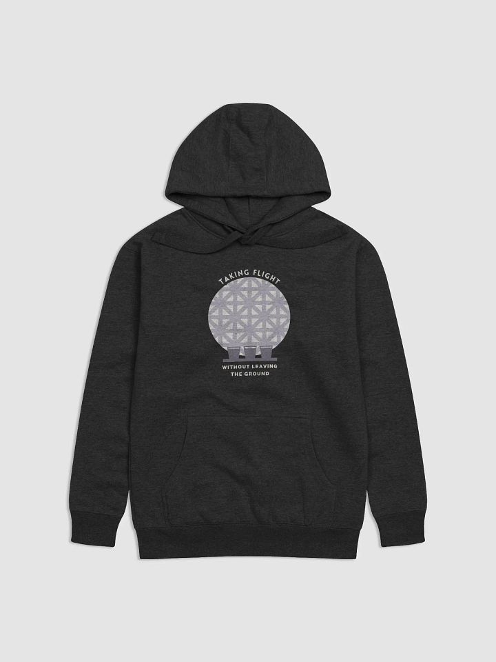 Drinking Around the World Disney Flight Hoodie: Gray Graphic on Dark Sweathsirt product image (4)