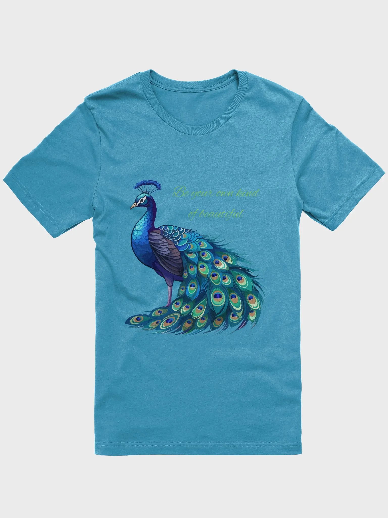 Beautiful Peacock Vibes T-Shirt product image (1)