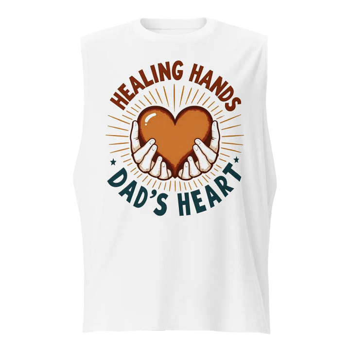 Healing Hands Dad's Heart Muscle Tank product image (1)