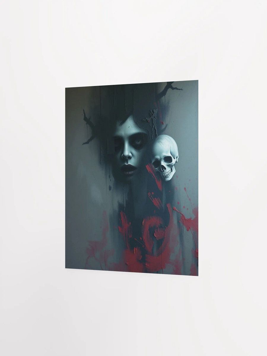 Face and Skull Matte Poster product image (24)