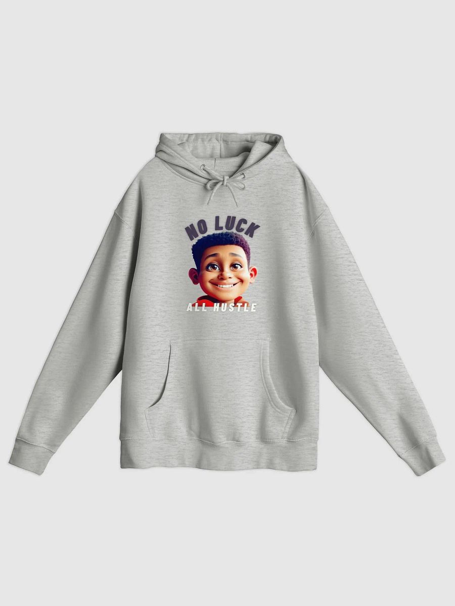 The Kid Collective Adult "No Luck, All Hustle" Hoodie – Stay Warm, Stay Motivated product image (1)
