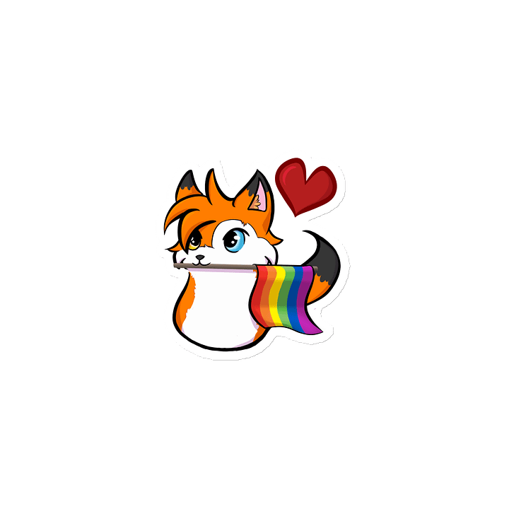 Pride Fox-tato Magnet product image (1)