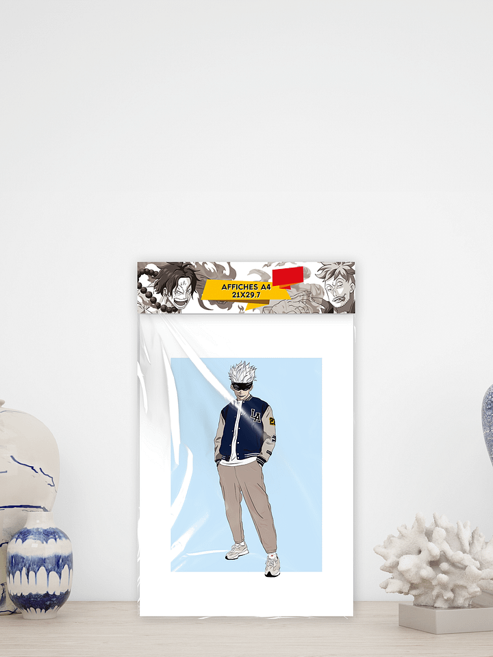 Affiche A4 || Satoru Gojo product image (1)