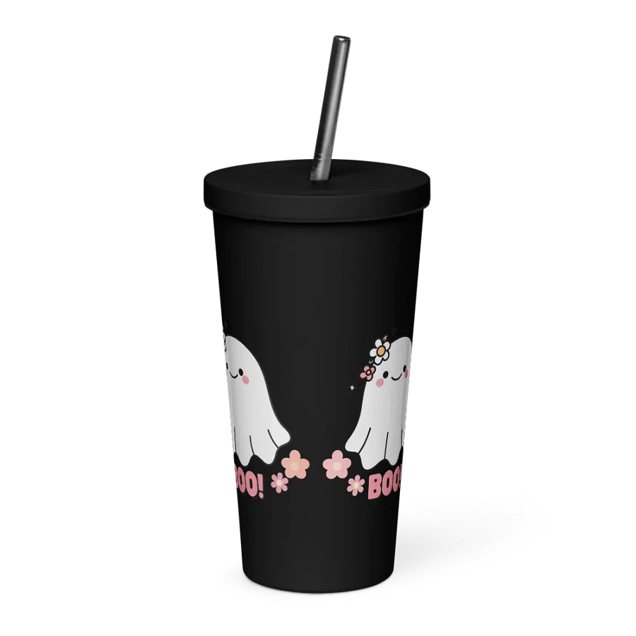Flower Boo Ghost Insulated Tumbler product image (2)