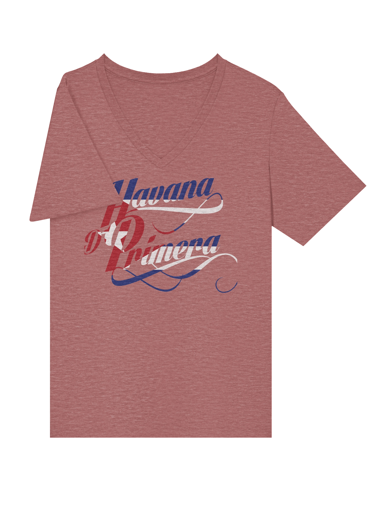 Havana D'Primera - Women's Relaxed V-Neck T-Shirt product image (6)