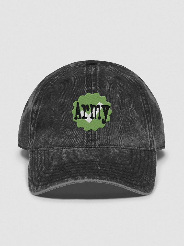 Checkmark Army Otto Vintage Wash Ballcap product image (1)