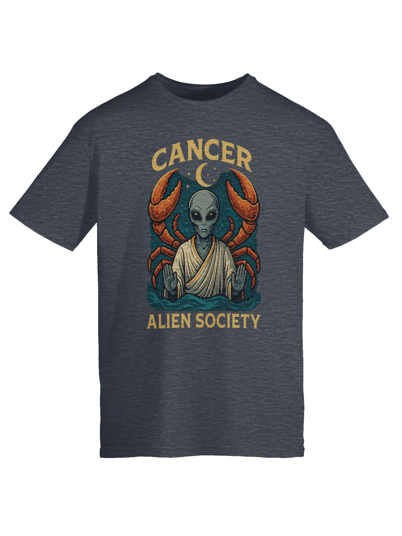 Cosmic Crab Cancer T-Shirt product image (2)