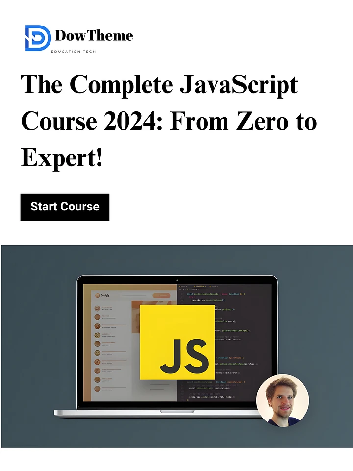 The Complete JavaScript Course 2024: From Zero to Expert! product image (1)