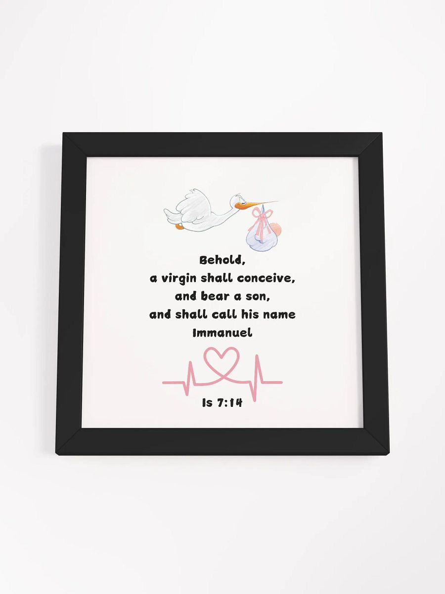 Is 7:14 Wall Frame product image (3)