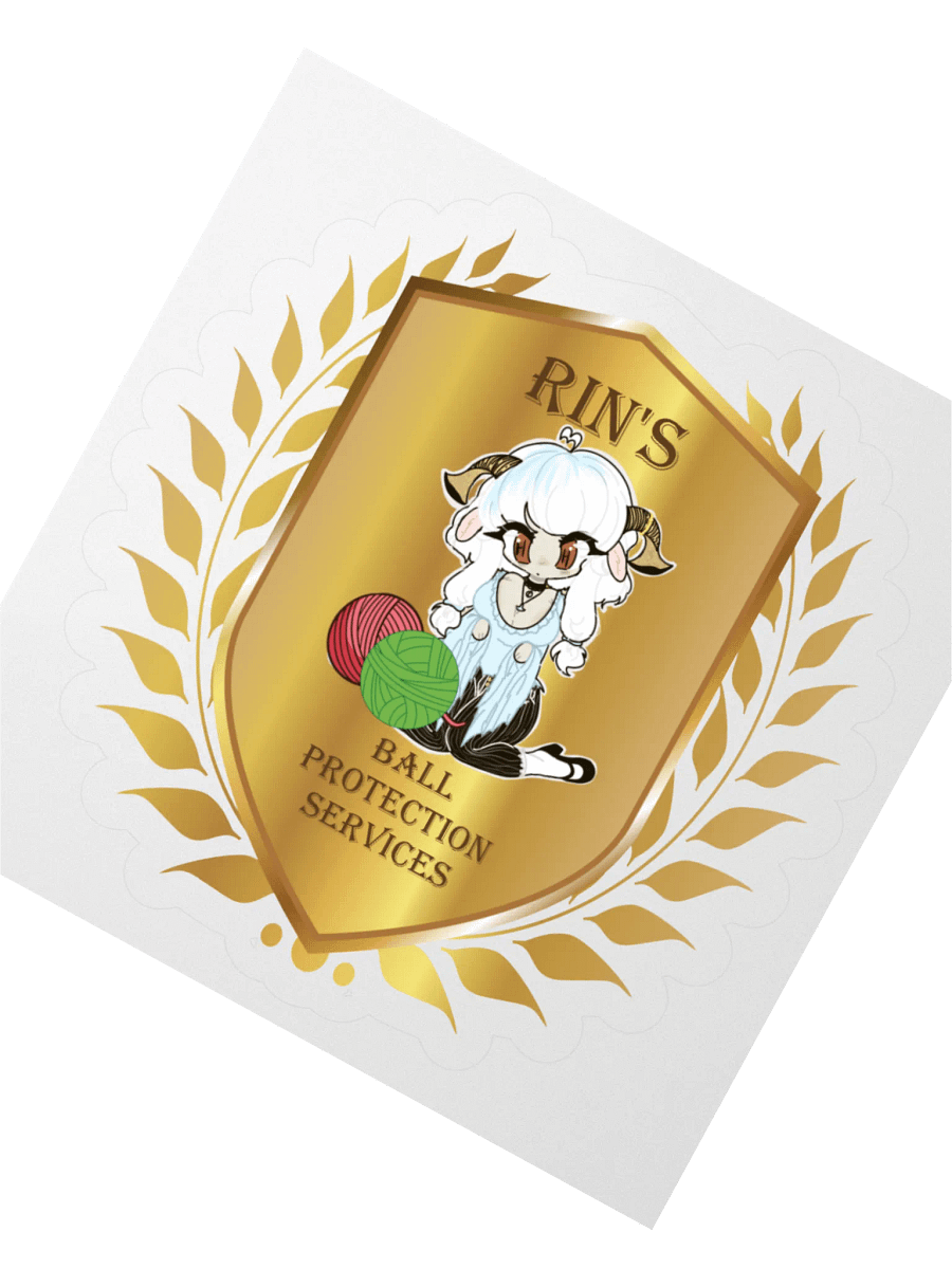Rin's Ball Protection Services XL Sticker product image (2)