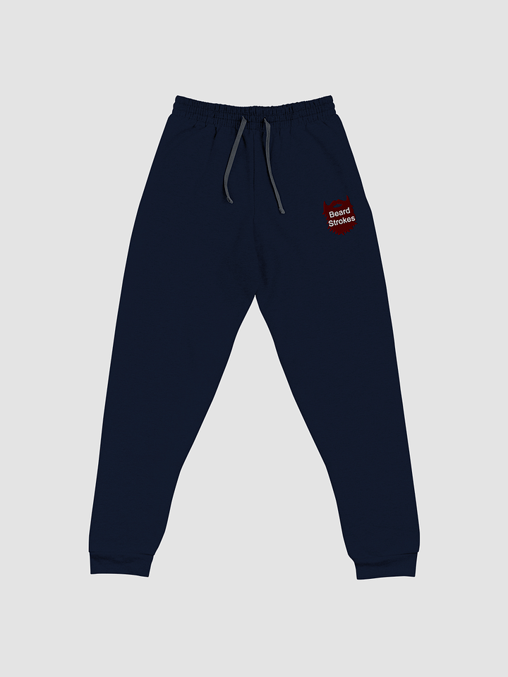 BEARD STROKES EMBROIDERED JOGGER SWEATPANTS product image (1)