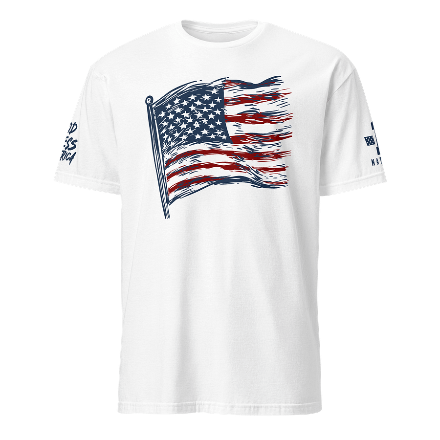 God Bless America Wavy Flag product image (1)