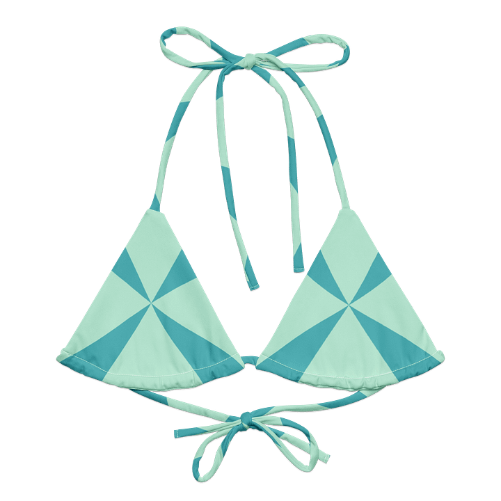 Sea Moss Triangle Bikini Top product image (1)